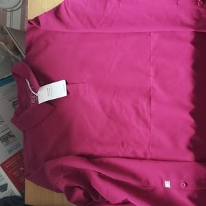 Figs Nala longsleeve polo scrub top